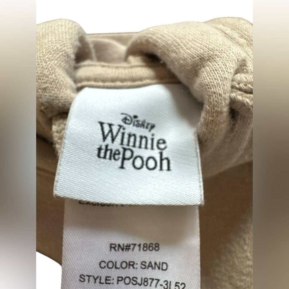 Disney Winnie The Pooh Women's Soft Long Sleeve Hoodie Embroidered, Small - Picture 7 of 8